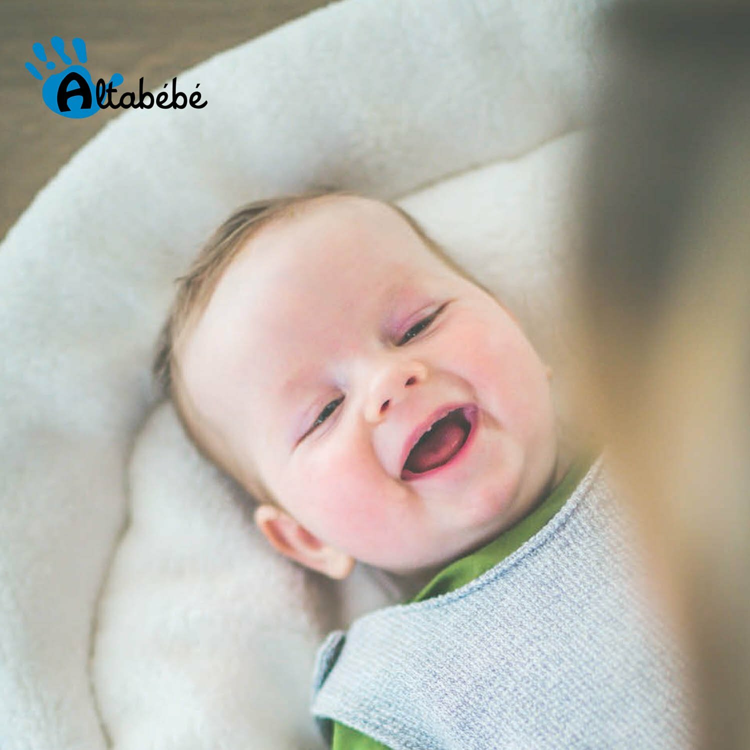 AL2610 Altabebe Демисезонный конверт Microfibre 75 x 37 Beige — фото 1