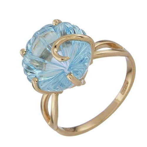 Кольцо ALORIS, красное золото, 585 проба, размер 17.5