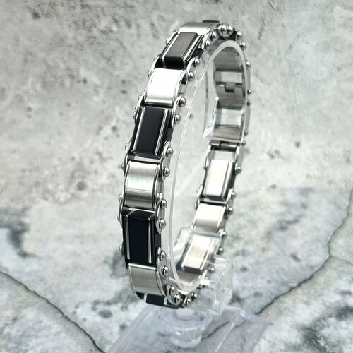 фото Славянский оберег, жесткий браслет, металл, керамика, 1 шт., размер 21.5 см, размер one size, диаметр 7.5 см, бежевый, мультиколор reniva