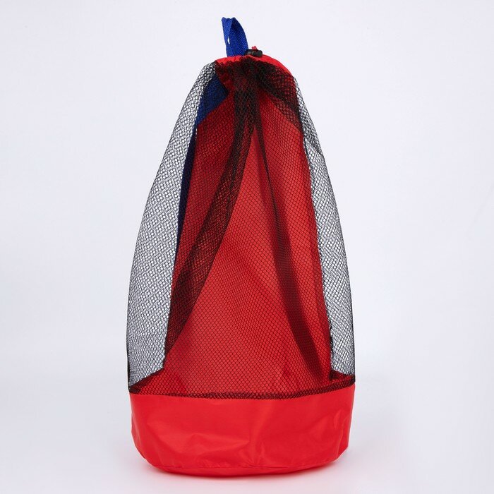 NAZAMOK KIDS Рюкзак детский для мальчика , 47х24 см, сетка, для песочницы, красный цвет