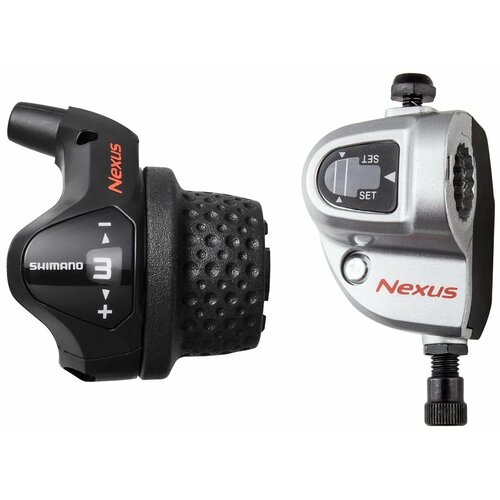 Манетка прав. 3 Shimano Nexus, 3S41JS, 3ск, с bell crank 6, оплетк, 1800мм черн без упак. запчасть shimano nexus 3s41e 3 ск asl3s41e160ls