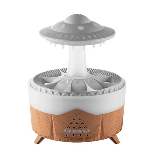 Аромадиффузер с увлажнителем воздуха и ночником НЛО бежевого цвета 249900₽