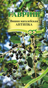 Семена Вишня магалебская Антипка, 1,0г, Гавриш, Лесной уголок, 10 пакетиков