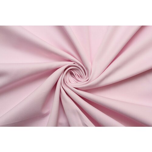 Ткань костюмная светло-розовая, 340 г/пм, ш148см, 0,5 м ткань костюмная чёрно серо розовая в клетку 220 г пм ш148см 0 5 м