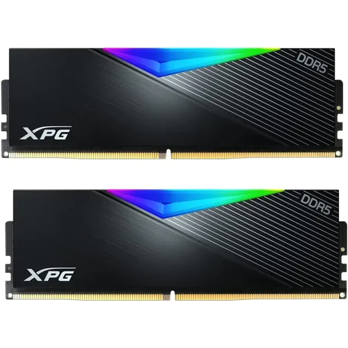 Модуль памяти 64GB ADATA XPG Caster RGB AX5U6400C3232G-DCCARGY DDR5 DIMM 6400 МГц 14 В 3443200₽