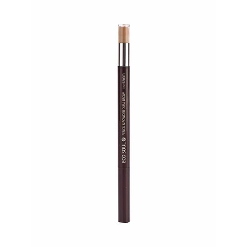 Карандаш 01, 0.5 гр*0.3 гр, Pencil & Powder Dual Brow 01. natural brow, THE SAEM