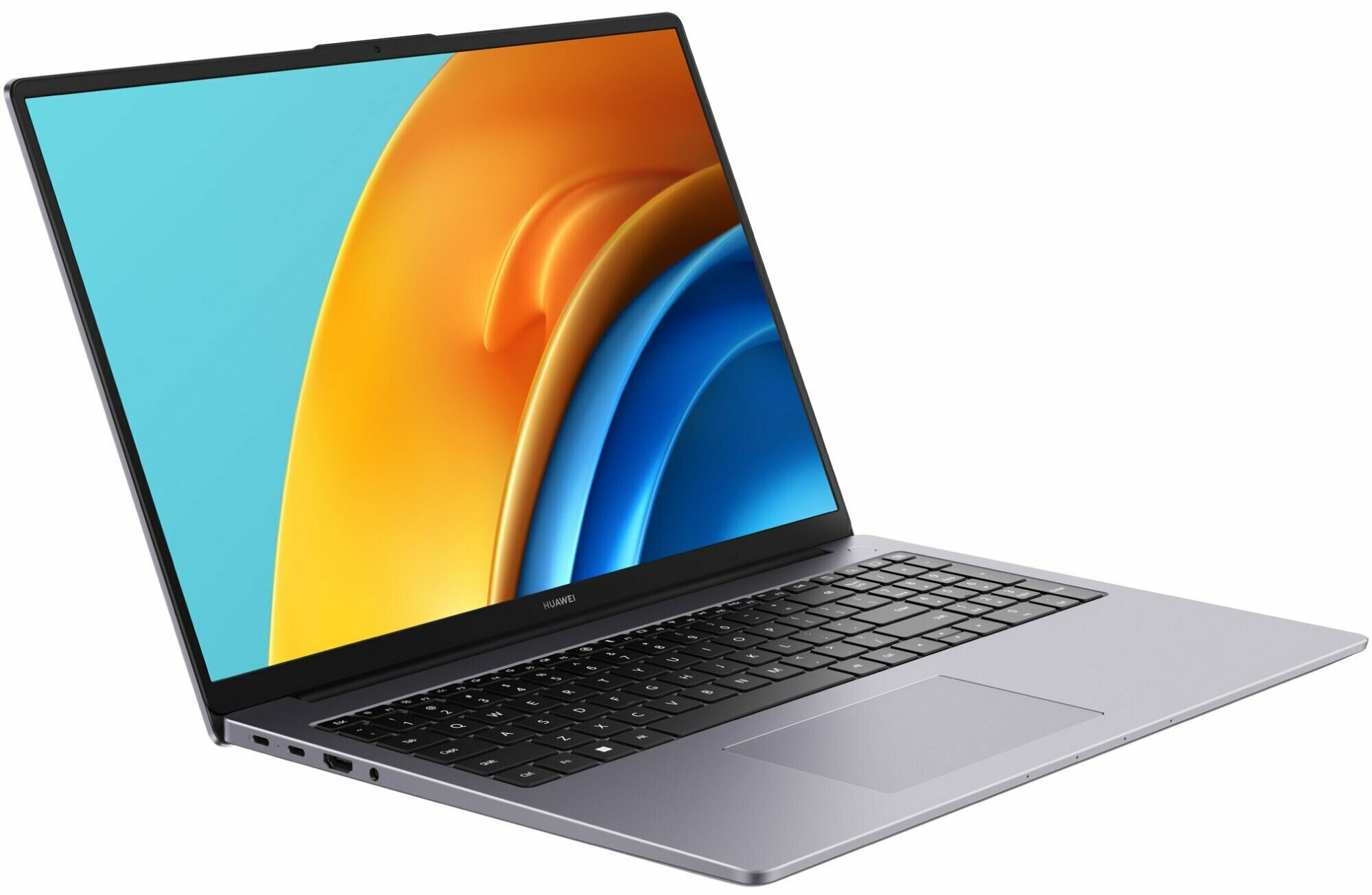 16" Ноутбук HUAWEI D 16 1920x1200, Intel Core i3 1215U 1.2 ГГц, RAM 8 ГБ, LPDDR4X, SSD 512 ГБ, Intel UHD Graphics, Windows 11 Home, 53013WXD, космический серый