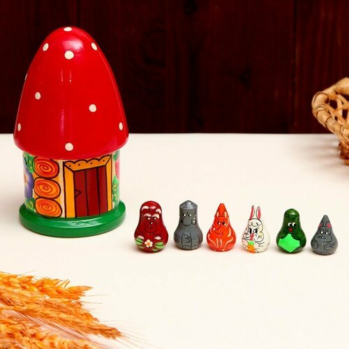 Пальчиковый театр в футляре Теремок 1789₽