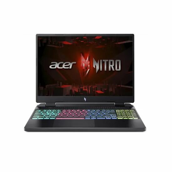 Ноутбук Acer Nitro 16 AN16-41-R851 IPS WQXGA (2560x1600) NH. QLJCD.002 Черный 16" AMD Ryzen 9 7940H, 32ГБ DDR5, 1ТБ SSD, GeForce RTX 4070 8ГБ, Без ОС