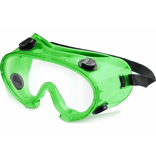 Защитные очки закрытого типа ЗУБР Мастер 5, прозрачные, с непрямой вентиляцией ,2штуки
