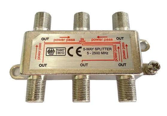 "Делитель на 5" - телевизионный сплиттер