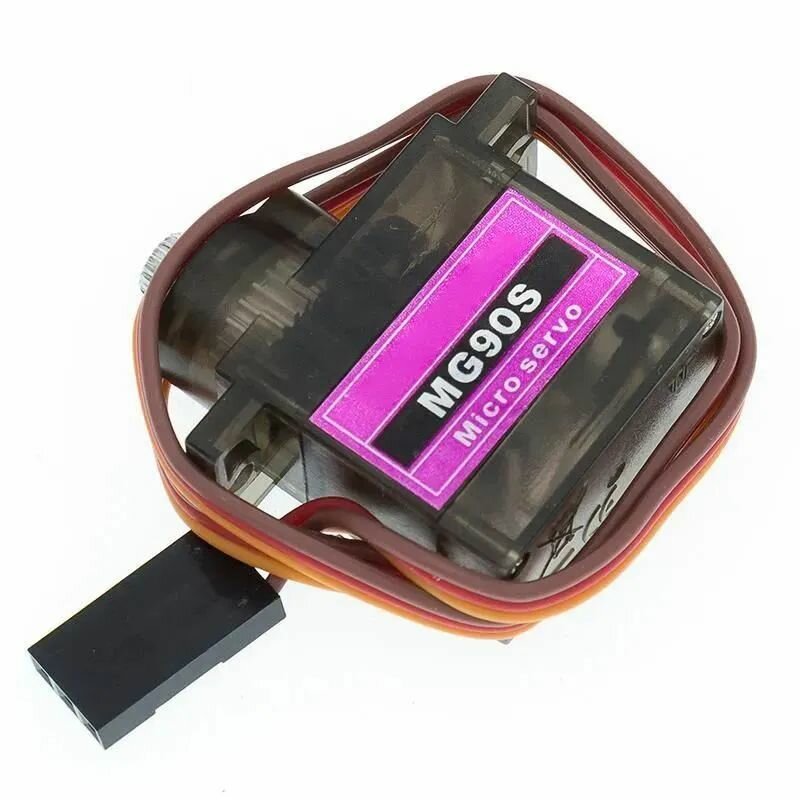 Сервопривод MG90S Micro Servo/Сервомотор MG90S 3-7.2V/Tower Pro MG90 180/ Micro Servo MG90 9g UNLEPLANT/ (Arduino) — фото 1