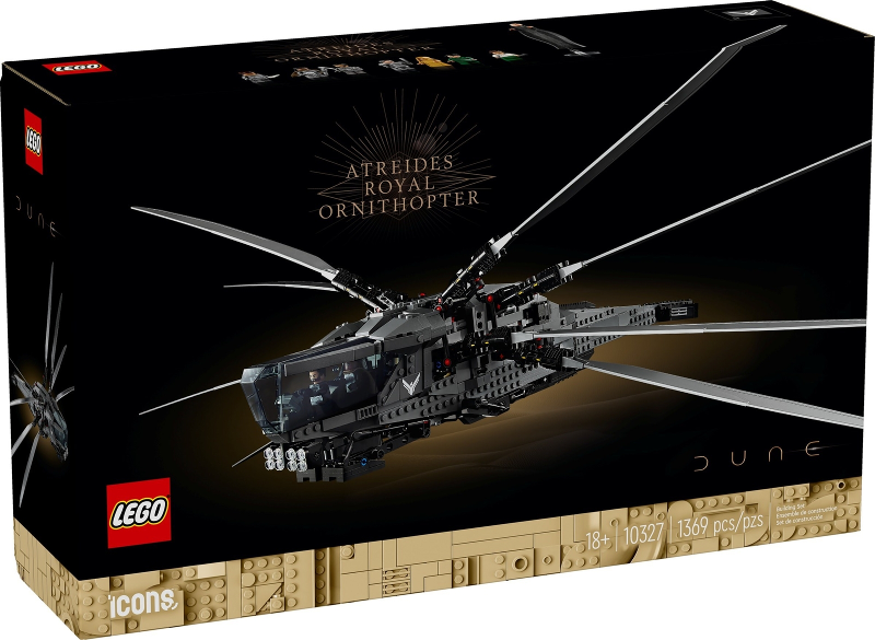 Конструктор LEGO Icons 10327 Дюна: Королевский орнитоптер Атрейдесов