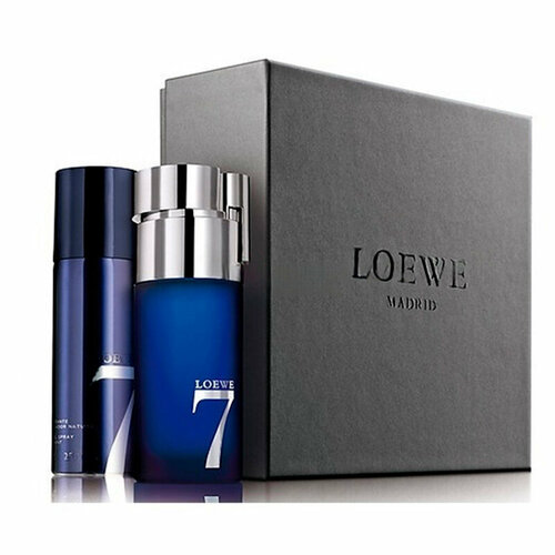 Loewe 7 набор дезодорант-спрей + бальзам после бритья 75 + 50 мл для мужчин духи earth loewe 50 мл