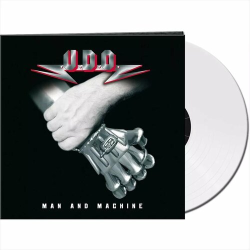 U.D.O. - Man And Machine (lim. white vinyl) новая лимитированная 1000 копий цветная пластинка аудио сервер плеер silent angel rhein z1 16gb black ru