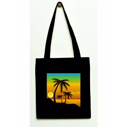 Сумка шоппер , черный