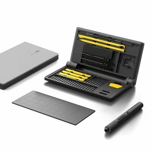 Набор инструментов для точных работ HOTO Precision Screwdriver Kit Pro (чёрный, жёлтый), QWLSD012