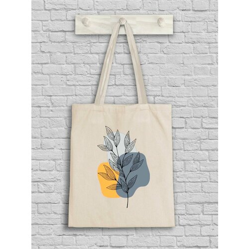 Сумка шоппер Printech, бежевый