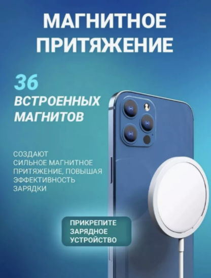 Подарочный эксклюзивный набор 6 в 1, смарт часы, наушники, блок 20w + провод, magsafe зарядка, повер банк magsafe. В подарок — фото 1