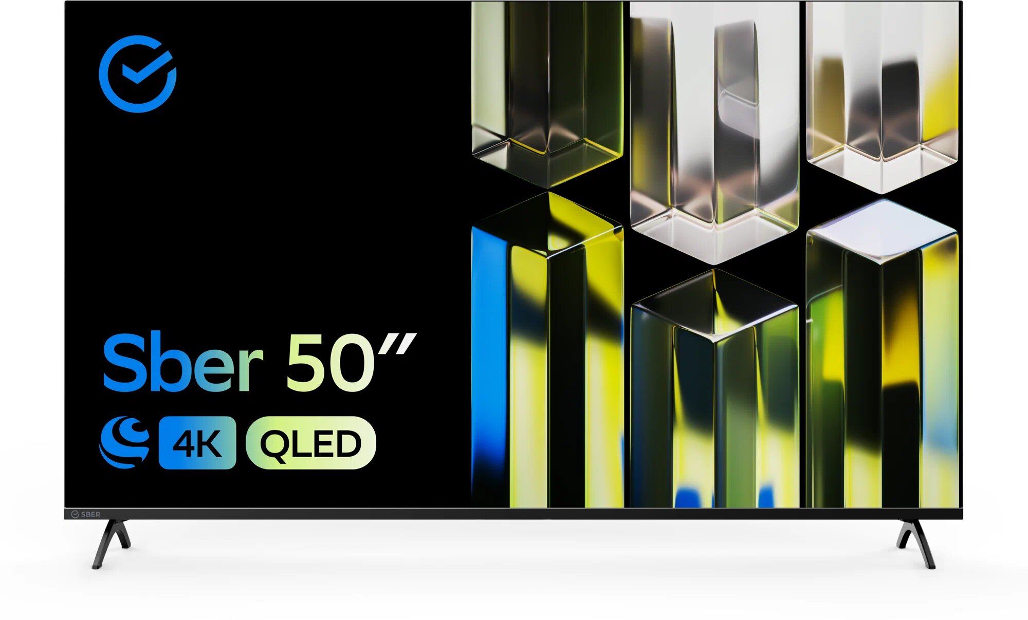 Телевизор 50" SBER QLED 4K UHD, черный (SDX-50UQ5230T)