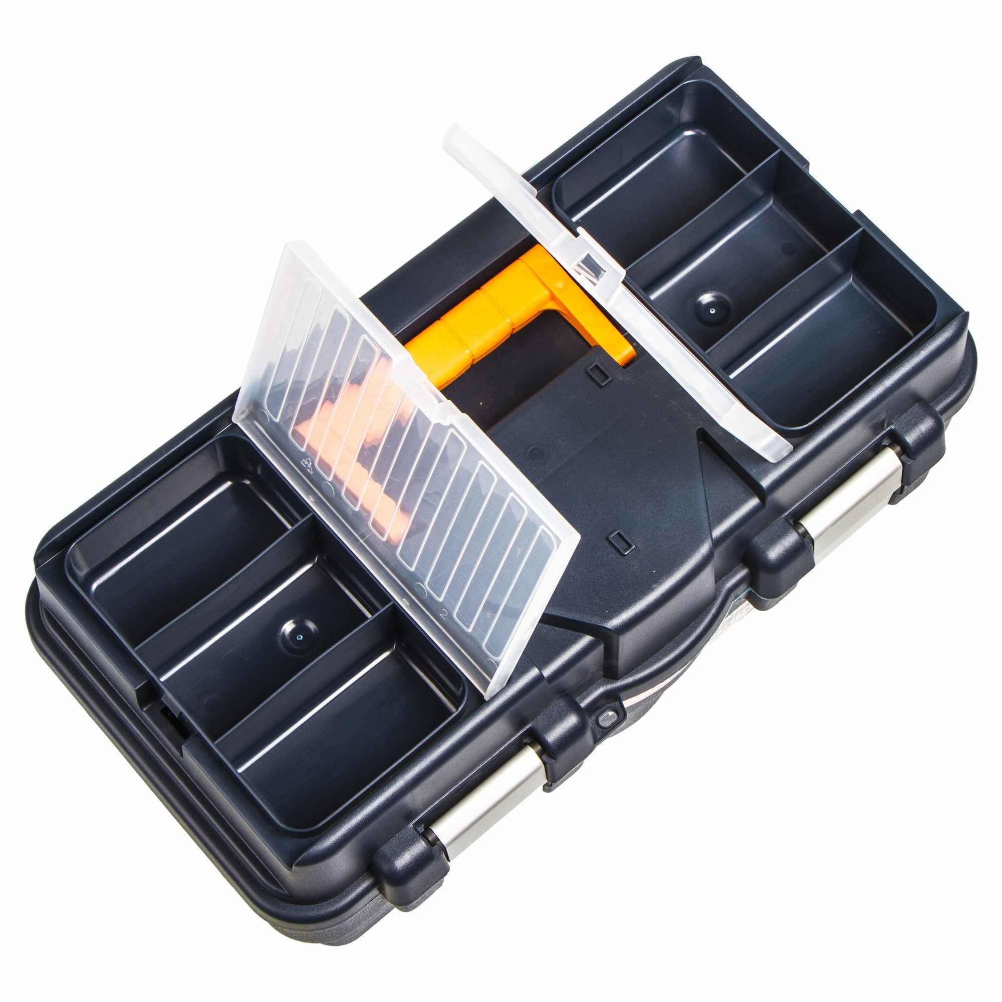 Ящик для инструмента Dexter Formula A Alu500 462х242х256 мм, пластик, цвет синий - фото №4
