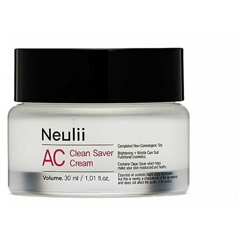 Крем для проблемной и чувствительной кожи Neulii AC Clean Saver Cream тонер для проблемной и чувствительной кожи neulii ac clean saver toner 100 мл
