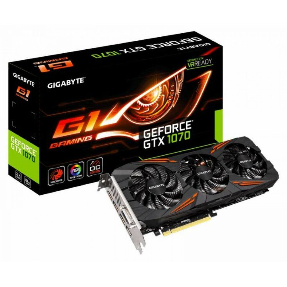 Видеокарта GIGABYTE GeForce GTX 1080 G1 GAMING