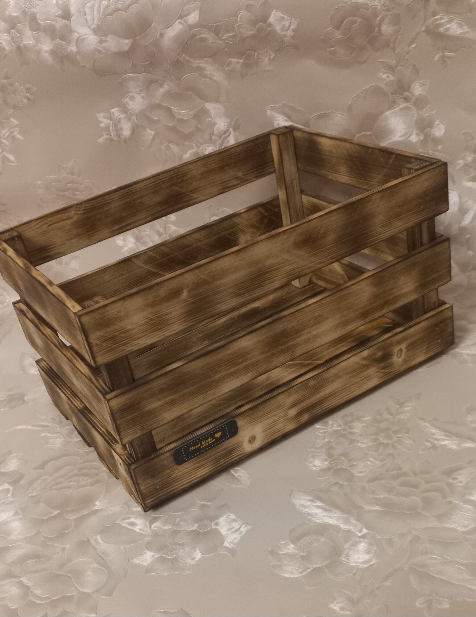 Ящик для хранения, подарочная коробка, декоративная коробка для хранения, деревянный ящик 31,5х22х16 см