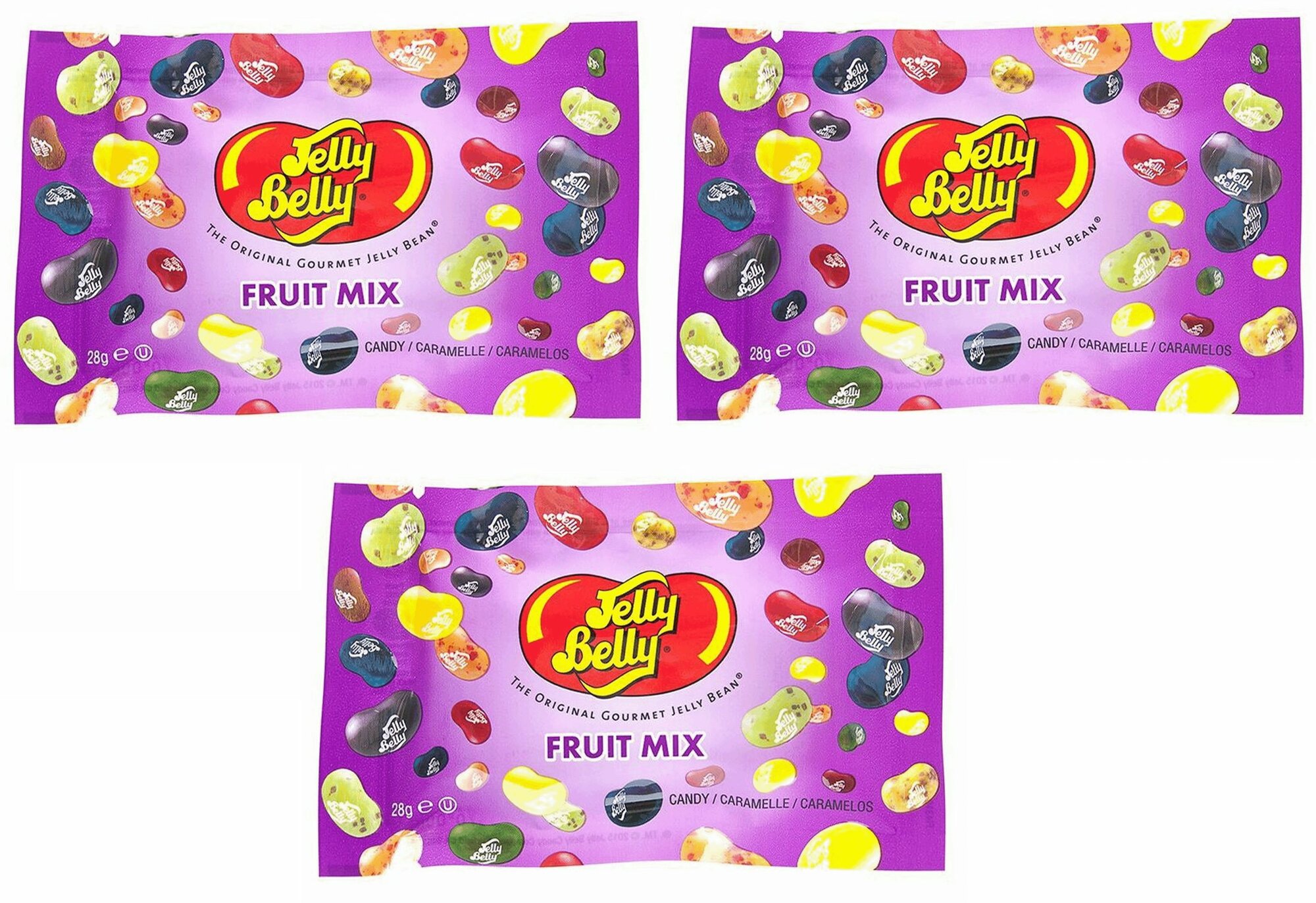 Jelly Belly Драже со Фруктовое ассорти 3шт по 28г