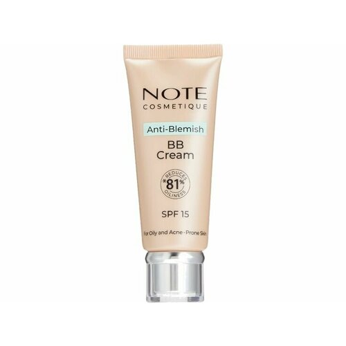 ВВ Cream Antiblemish - это чрезвычайно тонкий тональный крем, идеально подходящий для жирной и склонной к акне коже. Он мягко и бережно воздействует на кожу лица, позволяет дышать коже, благодаря воздухопроницаемому покрытию. ВВ-крем Anti-Blemish содержит запатентованный компонент против акне - Hygeaphos ® A.S. Он работает против жирности кожи, активно сужает расширенные поры, контролирует высыпания и при регулярном использовании предотвращает образование новых очагов воспаления. Этот уникальный крем - спасение для жирной и комбинированной кожи. Формула крема обогащена Carotolino™, уникальной комбинации экстракта корня моркови, масла семян моркови и ?-каротина. Он эффективно защищает кожу от синего света, уменьшает повреждения кожи, вызванные синим светом, и поддерживает ровный и красивый тон кожи. Бархатисто-матовый финиш крема в состоянии уменьшить жирность кожи на 81%! ВВ-крем Anti-Blemish прошел дерматологические тестирования и абсолютно безопасен для кожи. SPF 15.