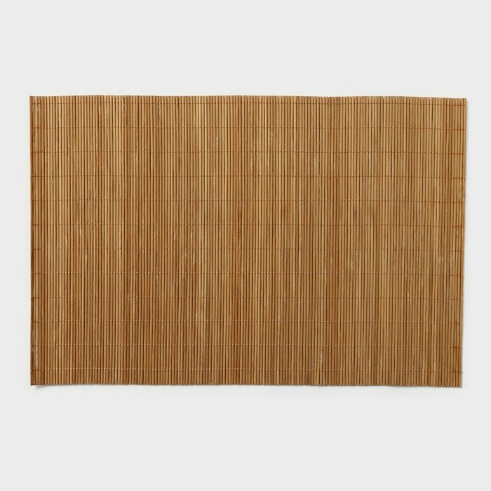 фото Салфетка сервировочная на стол «Гладь», 42×30 см, цвет бежевый