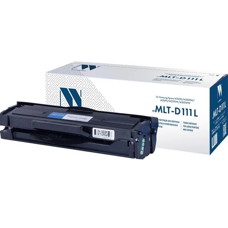 Картридж NV Print MLT-D111L для принтеров Samsung Xpress M2020/ M2020W/ M2070/ M2070W/ M2070FW, 1800 страниц