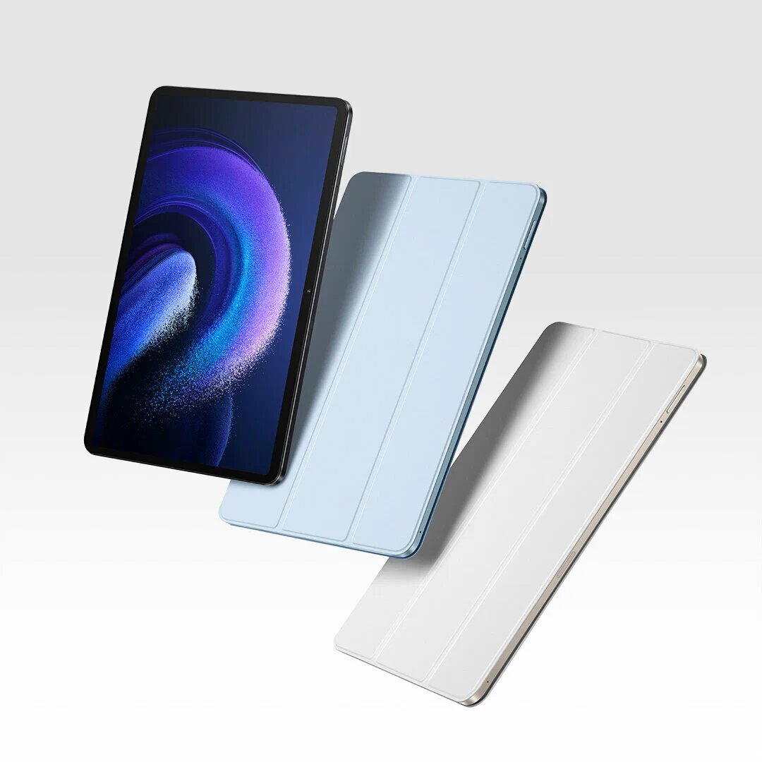 Чехол книжка магнитный для Xiaomi Mi Pad 6 / 6 Pro 11" с трансформацией в подставку, оригинальный - белый