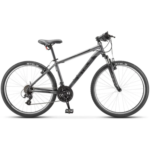 Горный MTB велосипед Stels Navigator 500 V 26 F020 2022 рама 20 серый матовый 20190₽