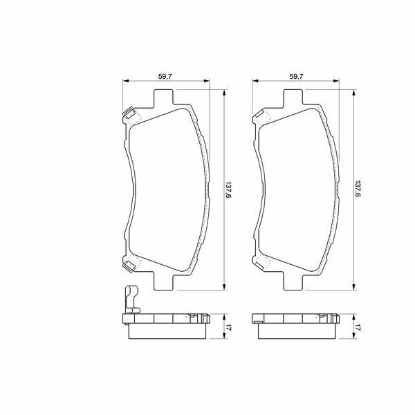 Тормозные колодки Bosch - фото №9
