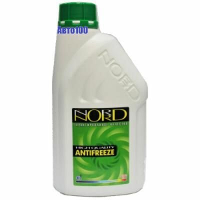 Антифриз NORD High Quality Antifreeze готовый -40C зеленый 1 кг NG 20263