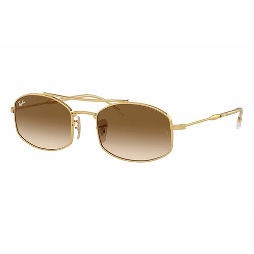 солнцезащитные очки ray ban шестиугольные оправа металл градиентные золотой Ray-Ban, коричневый