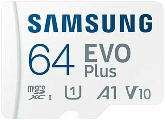 Карта памяти microSDXC 64GB Samsung EVO Plus (MB-MC64KA)