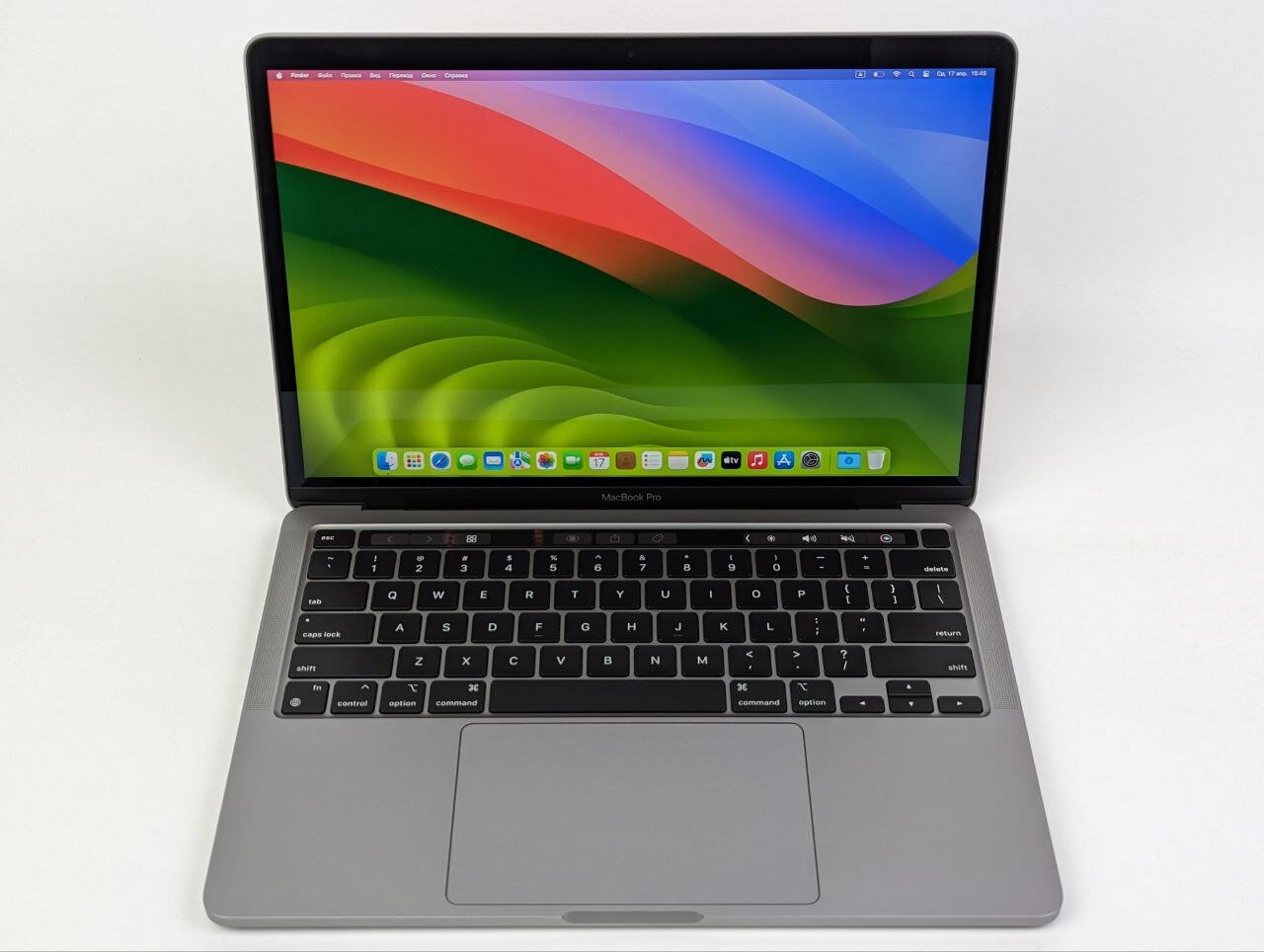 13.3" Ноутбук Apple MacBook Pro 13 2020 (Apple M1, 8GB RAM, SSD 256GB, 2560x1600 Liquid Retina 60Hz, macOS Sonoma)