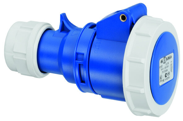 фото Розетка переносная силовая 16A, 2P+E, 230V, IP67 (шт)