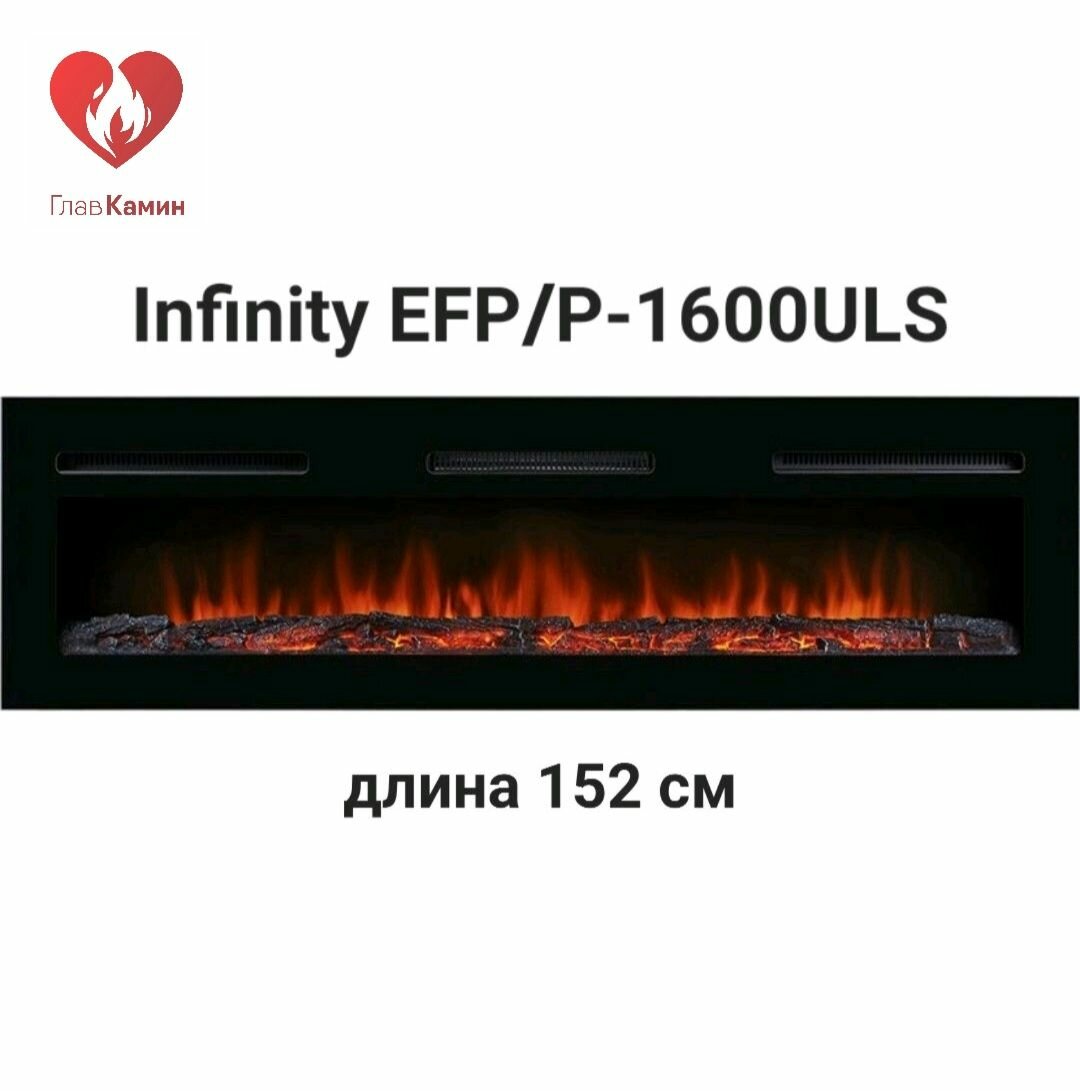 Камин Electrolux Infinity EFP/P-1600ULS (очаг электрический)