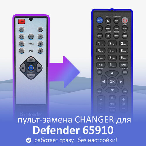 Пульт-замена для Defender Avante S10 BT