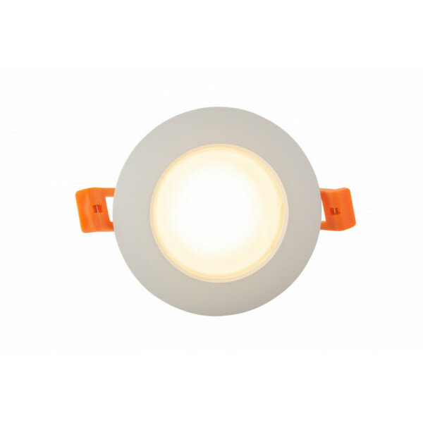 Denkirs (Денкирс) DK3016-WH Встраиваемый светильник влагозащ, IP 65, 50 Вт, GU10, белый, алюминий