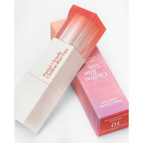 CLIO Chiffon Blur Tint оттенок 13 Mild Milk Tea тинт для губ clio chiffon blur tint