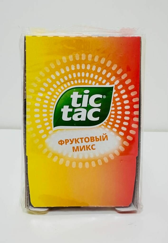 Драже Tic Tac, Фруктовый микс, 12 штук по 16 г
