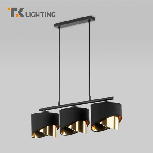 Подвесной светильник TK Lighting Grant Black 4824, цвет черный, 3 лампы