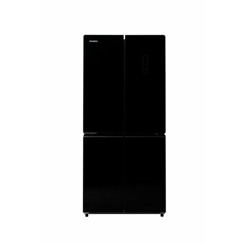 Холодильник HOLBERG HRM 4458NDGBi, черный холодильник holberg hrsb 4331ndxii серый fnf side by side инвертор