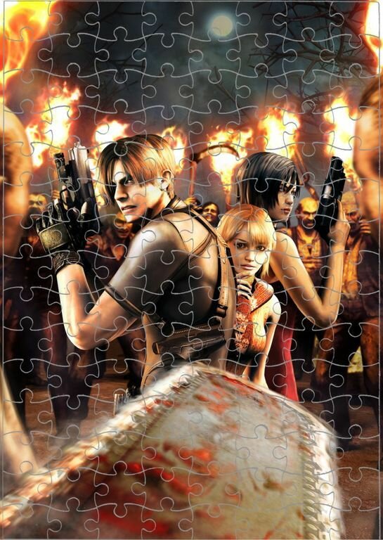 Пазл Resident Evil, Обитель Зла №4