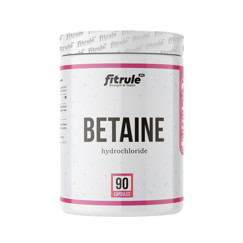 Fitrule Betaine hydrochloride 90 caps maxler guarana caps 90 капсул