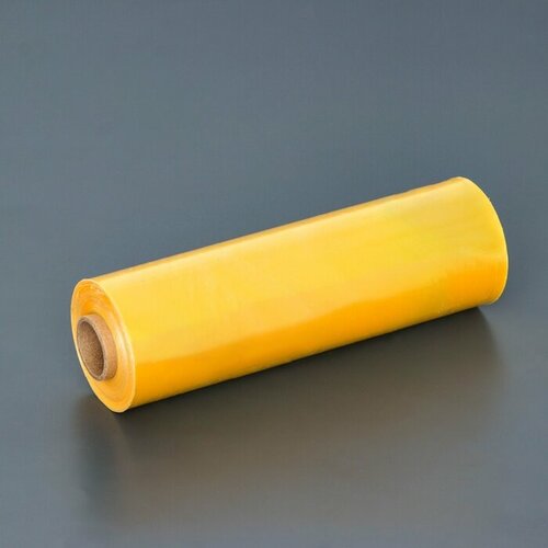 Пленка пищевая золотая 30 см х 900 м 8 мкм 1290 г 2467₽